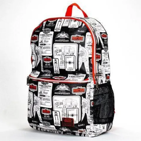 Loungefly Star Wars: The Empire Strikes Back 40th Anniversary Retro Toy-Inspired Backpack - Entertainment Earth Exclusive