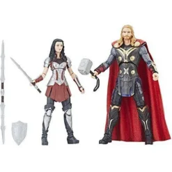 Marvel Legends Cinematic Universe 10th Anniversary Thor and Sif 6-Inch Action Figure