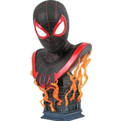 Marvel Legends in 3D PS5 Miles Morales 1/2 Scale Resin Bust