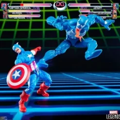 Marvel Legends Series Gamerverse Captain America vs. Venom 6-Inch Action Figures