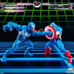 Marvel Legends Series Gamerverse Captain America vs. Venom 6-Inch Action Figures