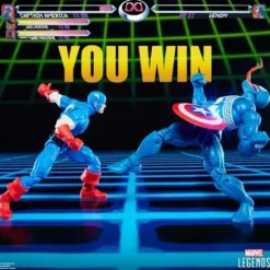 Marvel Legends Series Gamerverse Captain America vs. Venom 6-Inch Action Figures