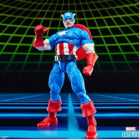 Marvel Legends Series Gamerverse Captain America vs. Venom 6-Inch Action Figures