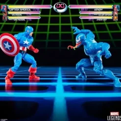 Marvel Legends Series Gamerverse Captain America vs. Venom 6-Inch Action Figures
