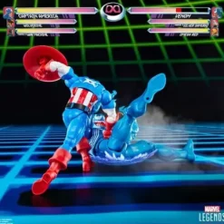 Marvel Legends Series Gamerverse Captain America vs. Venom 6-Inch Action Figures