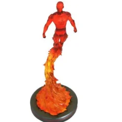 Marvel Premier Collection Comic Human Torch Statue