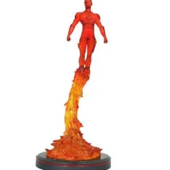 Marvel Premier Collection Comic Human Torch Statue