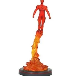 Marvel Premier Collection Comic Human Torch Statue