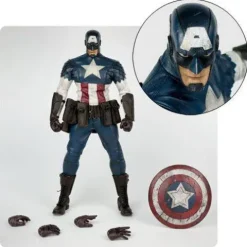 Marvel x ThreeA Captain America Designed by Ashley Wood 1:6 Scale Action Figure
