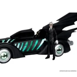 McFarlane Toys DC Multiverse Batman Forever Batmobile Vehicle and Alfred Pennyworth 7-Inch Scale Action Figure