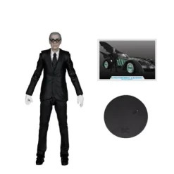 McFarlane Toys DC Multiverse Batman Forever Batmobile Vehicle and Alfred Pennyworth 7-Inch Scale Action Figure