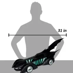 McFarlane Toys DC Multiverse Batman Forever Batmobile Vehicle and Alfred Pennyworth 7-Inch Scale Action Figure