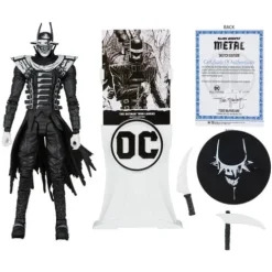 McFarlane Toys DC Multiverse The Batman Who Laughs Sketch Edition Gold Label 7-Inch Scale Action Figure - Entertainment Earth Exclusive