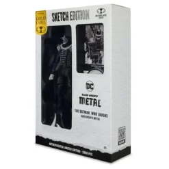 McFarlane Toys DC Multiverse The Batman Who Laughs Sketch Edition Gold Label 7-Inch Scale Action Figure - Entertainment Earth Exclusive