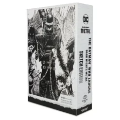 McFarlane Toys DC Multiverse The Batman Who Laughs Sketch Edition Gold Label 7-Inch Scale Action Figure - Entertainment Earth Exclusive
