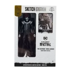 McFarlane Toys DC Multiverse The Batman Who Laughs Sketch Edition Gold Label 7-Inch Scale Action Figure - Entertainment Earth Exclusive