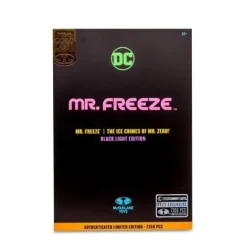 McFarlane Toys DC Multiverse Mr. Freeze Black Light Gold Label 7-Inch Scale Action Figure - Entertainment Earth Exclusive