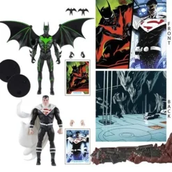 McFarlane Toys DC Multiverse Batman Beyond vs. Justice Lord Superman 7-Inch Scale Action Figure 2-Pack