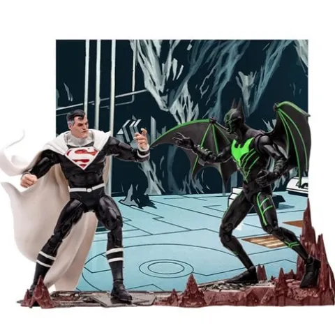 McFarlane Toys DC Multiverse Batman Beyond vs. Justice Lord Superman 7-Inch Scale Action Figure 2-Pack