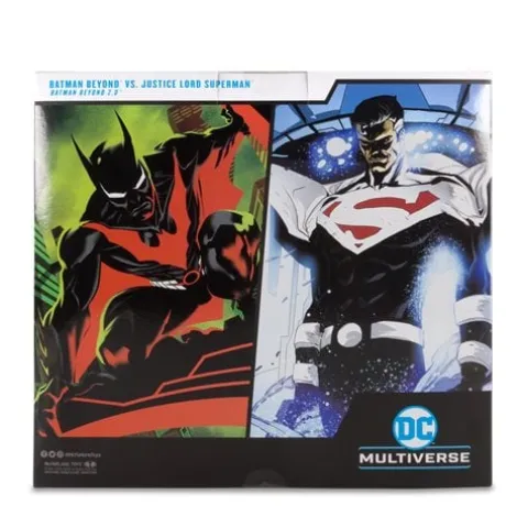 McFarlane Toys DC Multiverse Batman Beyond vs. Justice Lord Superman 7-Inch Scale Action Figure 2-Pack