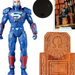 McFarlane Toys DC Multiverse Lex Luthor Blue Power Suit Justice League: The Darkseid War 7-Inch Scale Action Figure
