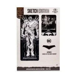 McFarlane Toys DC Multiverse Azrael Curse of the White Knight Sketch Gold Label 7-Inch Action Figure - Entertainment Earth Exclusive