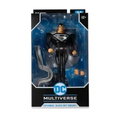 McFarlane Toys DC Multiverse Superman Black Suit Superman: The Animated Series 7-Inch Scale Action Figure