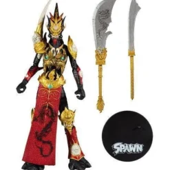 McFarlane Toys Mandarin Spawn Red Outfit 7-Inch Action Figure