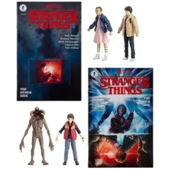 McFarlane Toys Stranger Things Page Punchers Wave 1 3-Inch Action Figure 2-Pack with Comic Book
