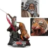 McFarlane Toys The Walking Dead Ezekiel and Shiva Resin Statue
