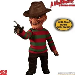 Mezco Toyz A Nightmare on Elm Street Freddy Krueger Talking 15-Inch Mega-Scale Doll