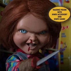 Mezco Toyz Child's Play Menacing Chucky Talking Mega-Scale 15-Inch Doll