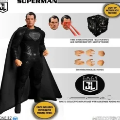 Mezco Toyz DC Zack Snyder Justice League Deluxe One:12 Collective Steel Boxed Set
