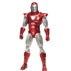 Mezco Toyz Iron Man Silver Centurion Edition One:12 Collective Action Figure