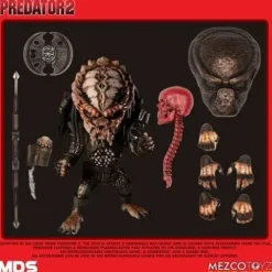 Mezco Toyz MDS Predator 2: City Hunter Deluxe 6-Inch Action Figure