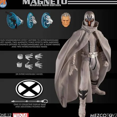 Mezco Toyz X-Men Magneto Marvel NOW! Edition One:12 Collective Action Figure - Previews Exclusive