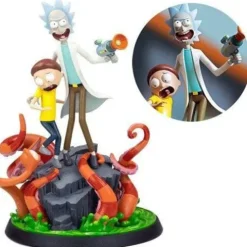 Mondo Rick and Morty 12-Inch Polystone Statue