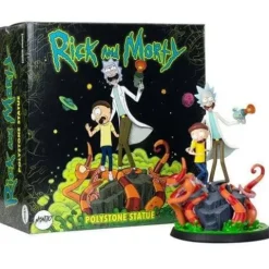 Mondo Rick and Morty 12-Inch Polystone Statue