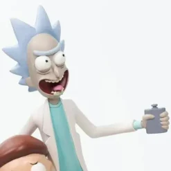 Mondo Rick and Morty 12-Inch Polystone Statue