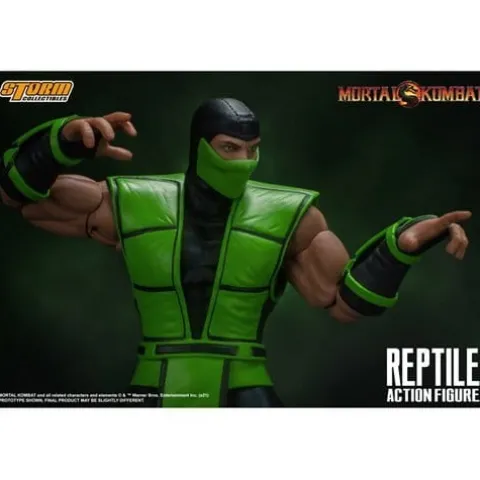 Mortal Kombat Reptile 1:12 Scale Action Figure