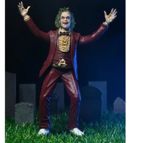 NECA Beetlejuice Red Tuxedo 7-Inch Action Figure