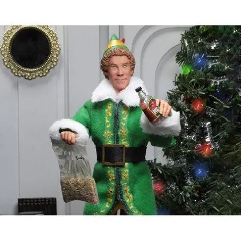 NECA Elf Buddy the Elf 8-Inch Clothed Action Figure