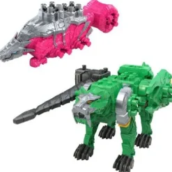 Power Rangers Dino Fury Ankylo Hammer and Tiger Claw Zord Set
