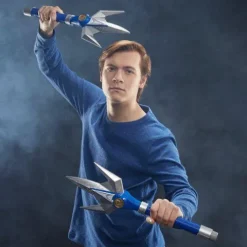 Power Rangers Lightning Collection Mighty Morphin Blue Ranger Power Lance