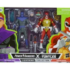 Power Rangers X Teenage Mutant Ninja Turtles Lightning Collection Action Figures - Select Figures