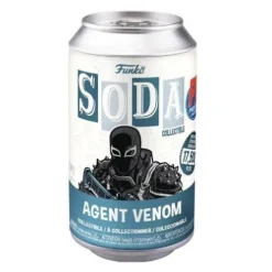 SDCC 2023 Funko Vinyl Soda Figure Marvel Agent Venom - Previews Exclusive