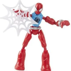 Spider-Man Bend and Flex Scarlet Spider Action Figure