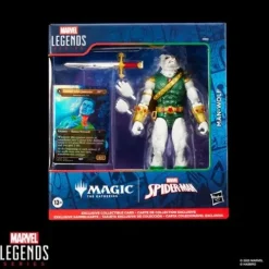 Spider-Man Marvel Legends Magic: The Gathering Man-Wolf 6-Inch Action Figure and Card
