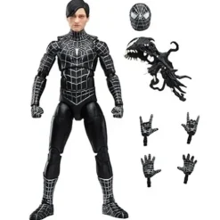 Spider-Man Marvel Legends Series Spider-Man 3 Symbiote Suit 6 Inch Action Figure