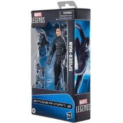 Spider-Man Marvel Legends Series Spider-Man 3 Symbiote Suit 6 Inch Action Figure